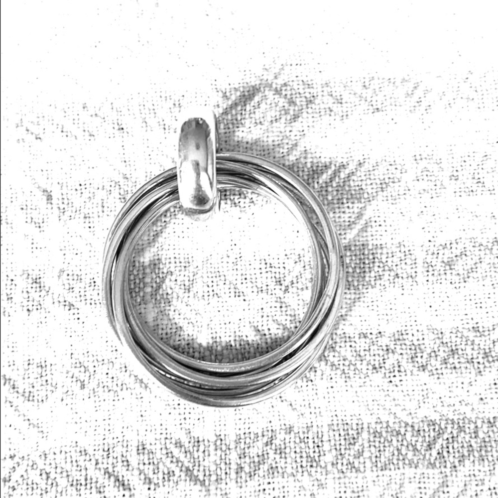 S1637 Silpada Rings Design Sterling Silver Pendant
